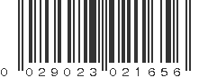 UPC 029023021656