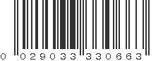 UPC 029033330663