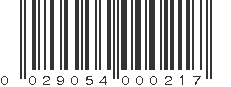 UPC 029054000217