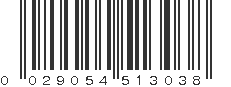 UPC 029054513038