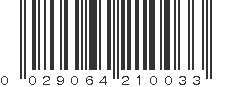 UPC 029064210033