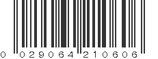 UPC 029064210606