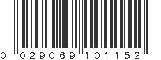 UPC 029069101152