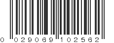 UPC 029069102562