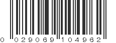 UPC 029069104962