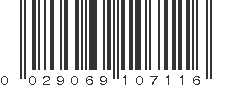 UPC 029069107116