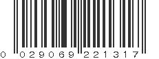 UPC 029069221317