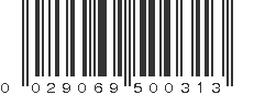 UPC 029069500313