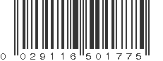 UPC 029116501775