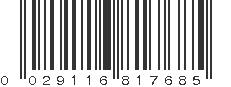 UPC 029116817685