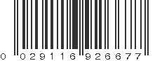 UPC 029116926677