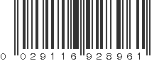 UPC 029116928961