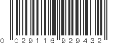 UPC 029116929432