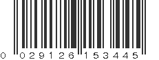 UPC 029126153445