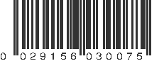 UPC 029156030075