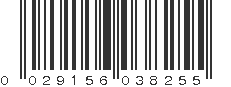 UPC 029156038255