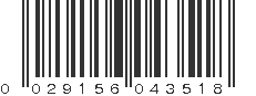 UPC 029156043518