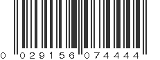 UPC 029156074444