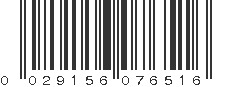 UPC 029156076516