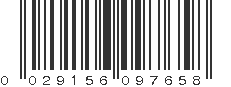 UPC 029156097658