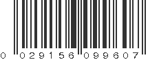 UPC 029156099607