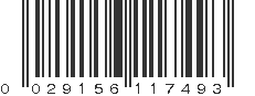 UPC 029156117493