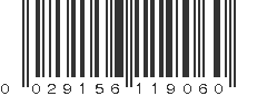 UPC 029156119060