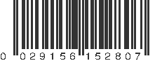 UPC 029156152807