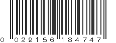 UPC 029156184747