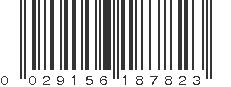 UPC 029156187823