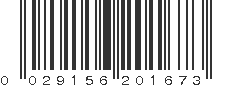 UPC 029156201673