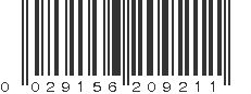 UPC 029156209211