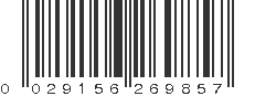 UPC 029156269857