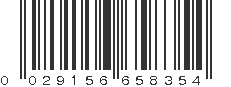 UPC 029156658354