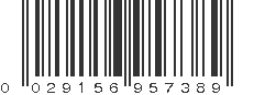 UPC 029156957389