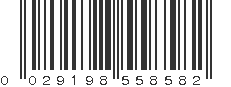 UPC 029198558582