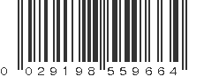 UPC 029198559664