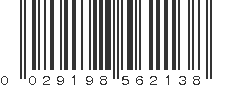 UPC 029198562138