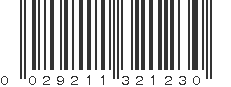 UPC 029211321230