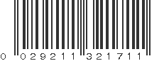 UPC 029211321711