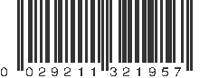 UPC 029211321957