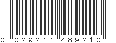 UPC 029211489213