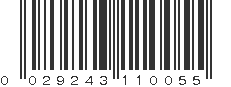 UPC 029243110055