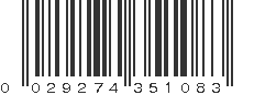 UPC 029274351083