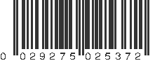 UPC 029275025372