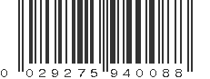 UPC 029275940088