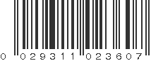 UPC 029311023607