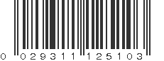 UPC 029311125103