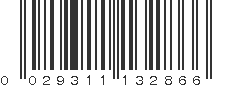 UPC 029311132866