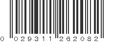 UPC 029311262082